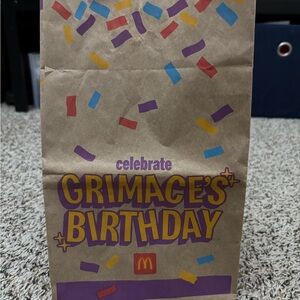 Mcdonald's Grimace Collectible Bundle